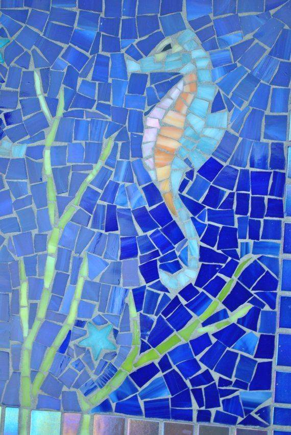 Мозаика из битой плитки своими руками: орнамент в ванной и на кухне