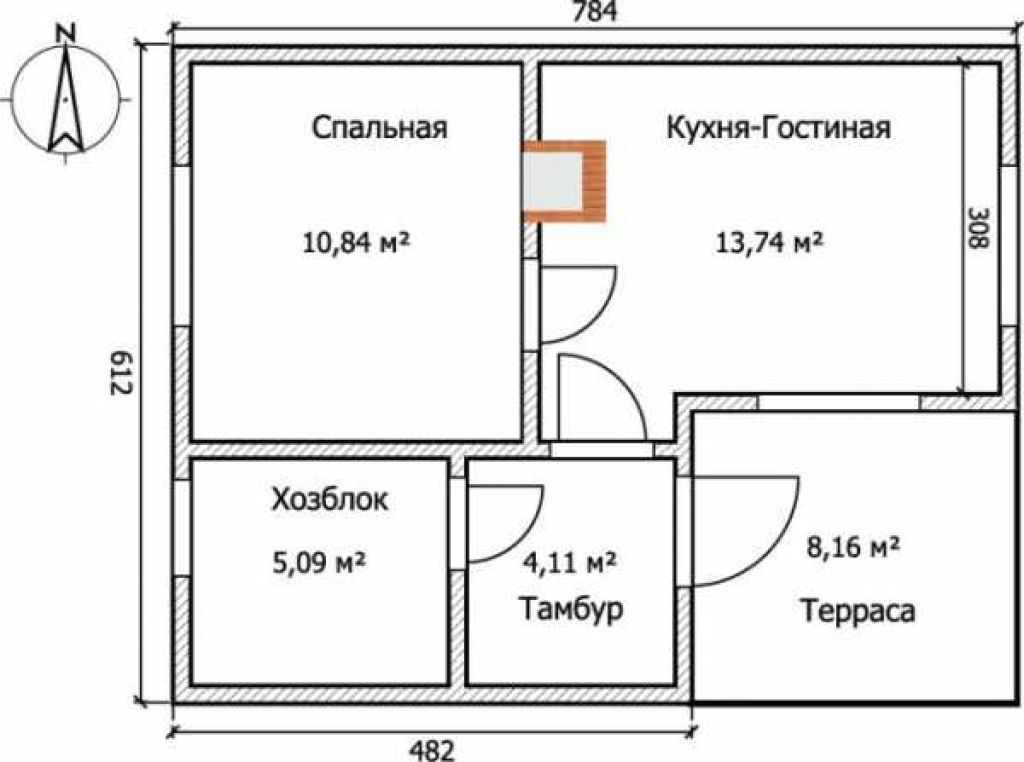 Создание дома с печным отоплением