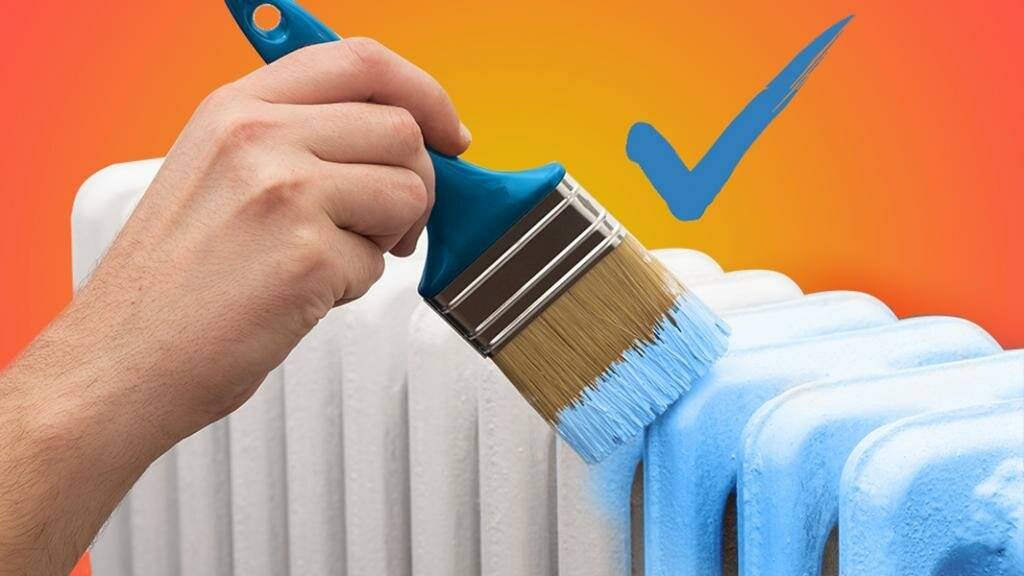 Чем и как покрасить старые радиаторы отопления