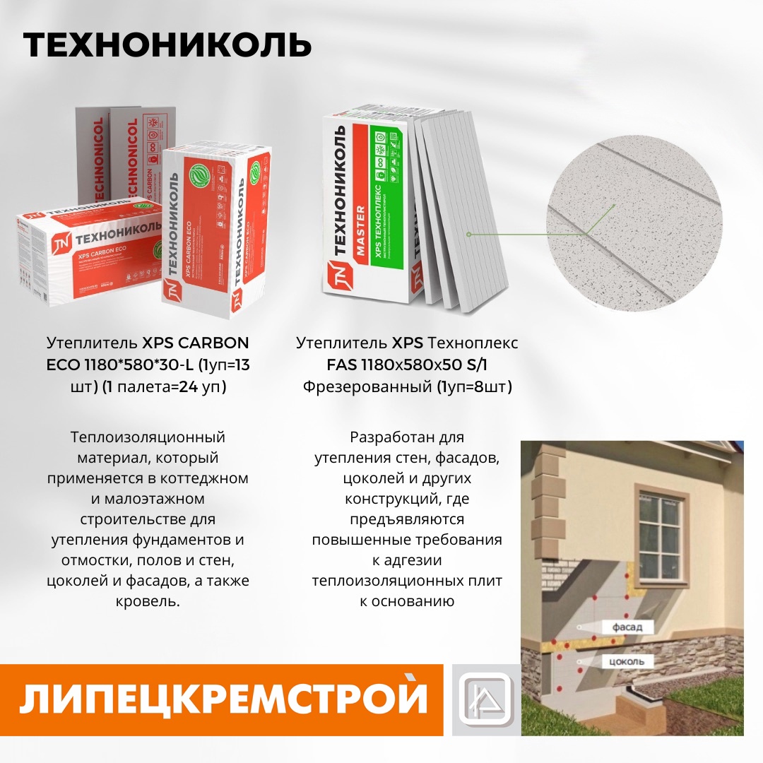 Обзор утеплителя технониколь