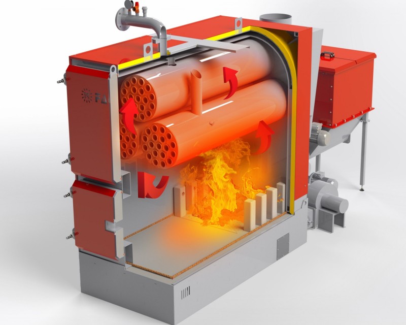 Устройство и принцип работы пеллетных котлов