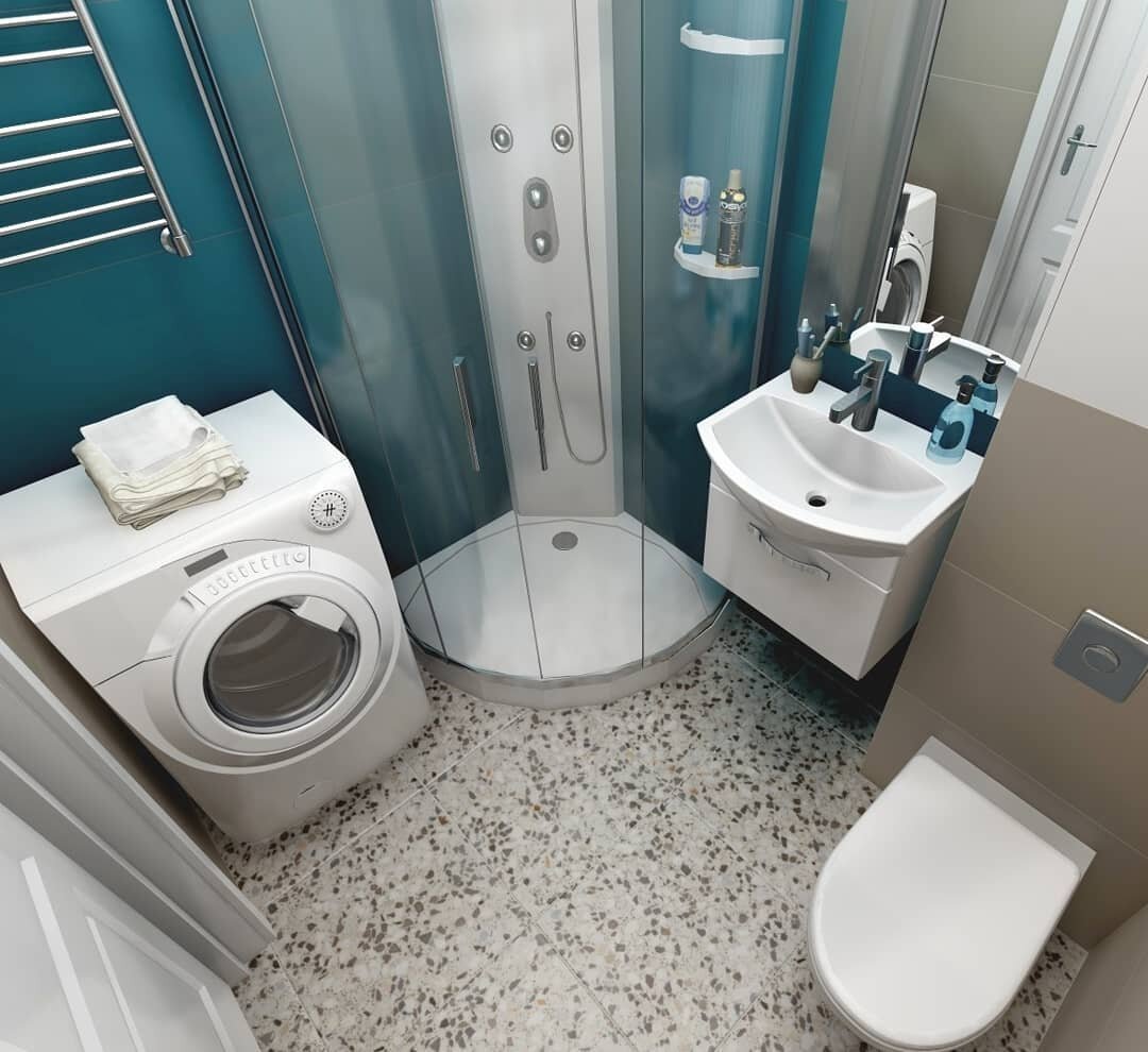 маленькие совмещенные ванные комнаты дизайн фото