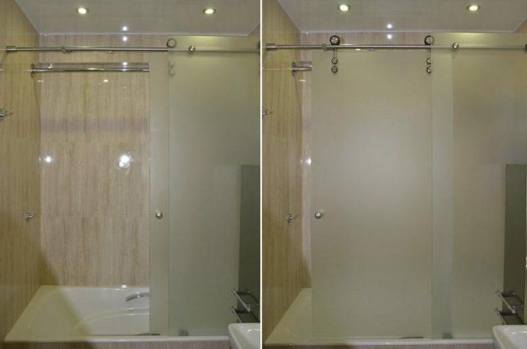 Шторы для ванной комнаты раздвижные пластиковые: виды, выбор и установка
