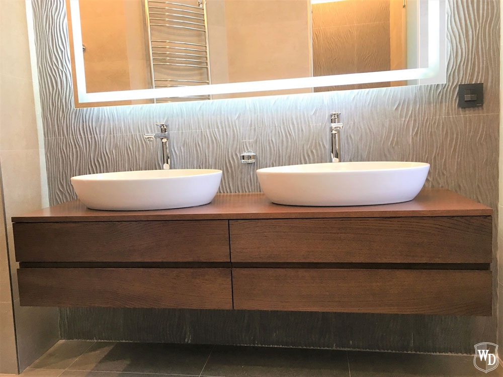 Как выбрать материал столешницы в ванную?