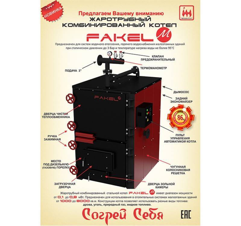 Как рассчитать мощность газового котла