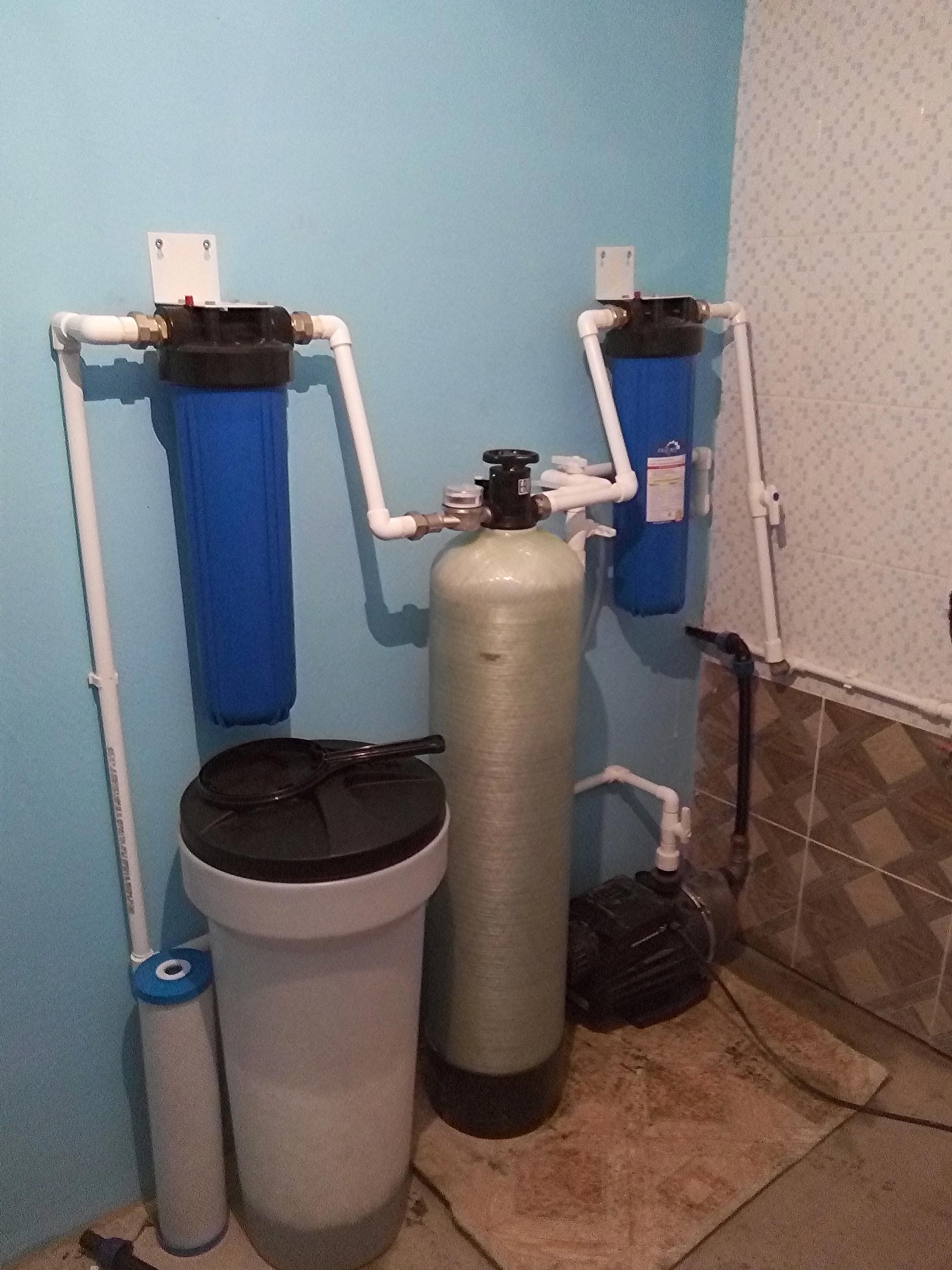 Фильтры для воды из скважины для очистки от извести и песка