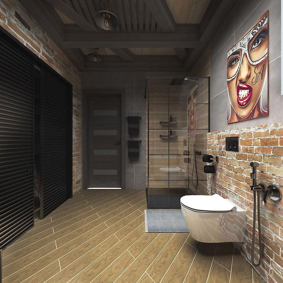 Оформляем туалет в стиле лофт своими руками в квартире + фото и дизайн интерьера » интер-ер.ру