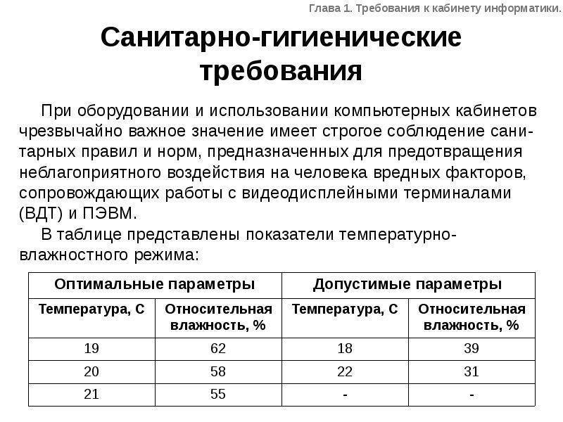 Гигиенические нормативы разработанные для лпу разного профиля презентация