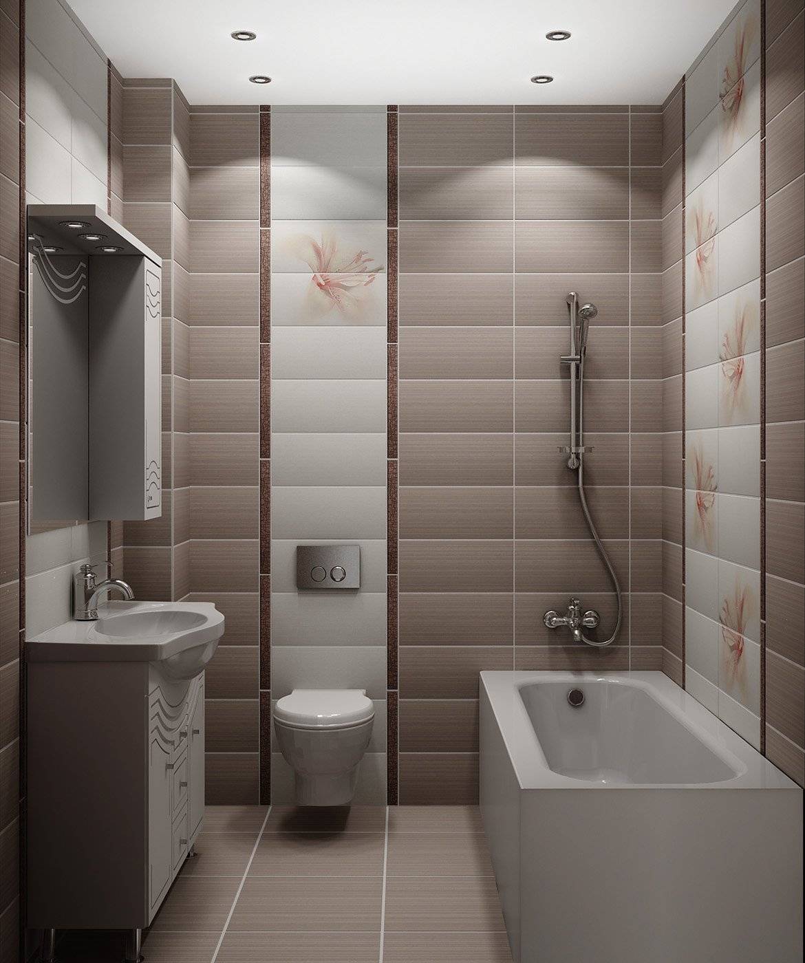 дизайн ванной комнаты плитка фото бюджетный вариант
