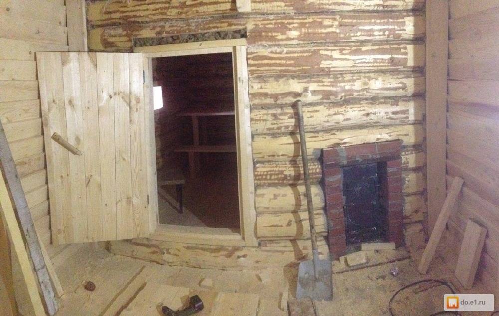 Как построить предбанник своими руками