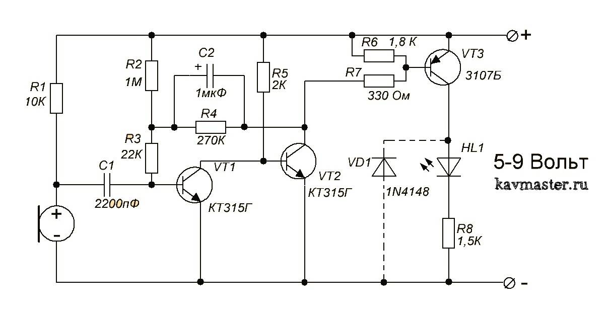 Особенности конструкции и схема подключения хлопкового выключателя