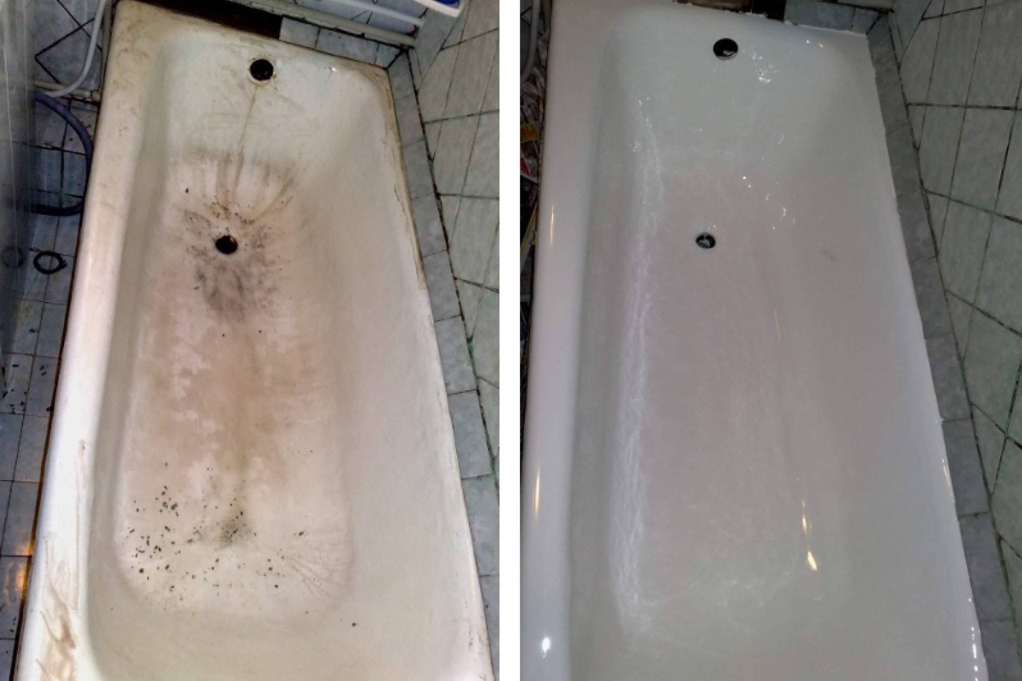 Реставрация ванны телефон. Ванна до и после акрила. Эмалировка ванн до и после. Акриловая ванна до после. Покрытие чугунной ванны акрилом.