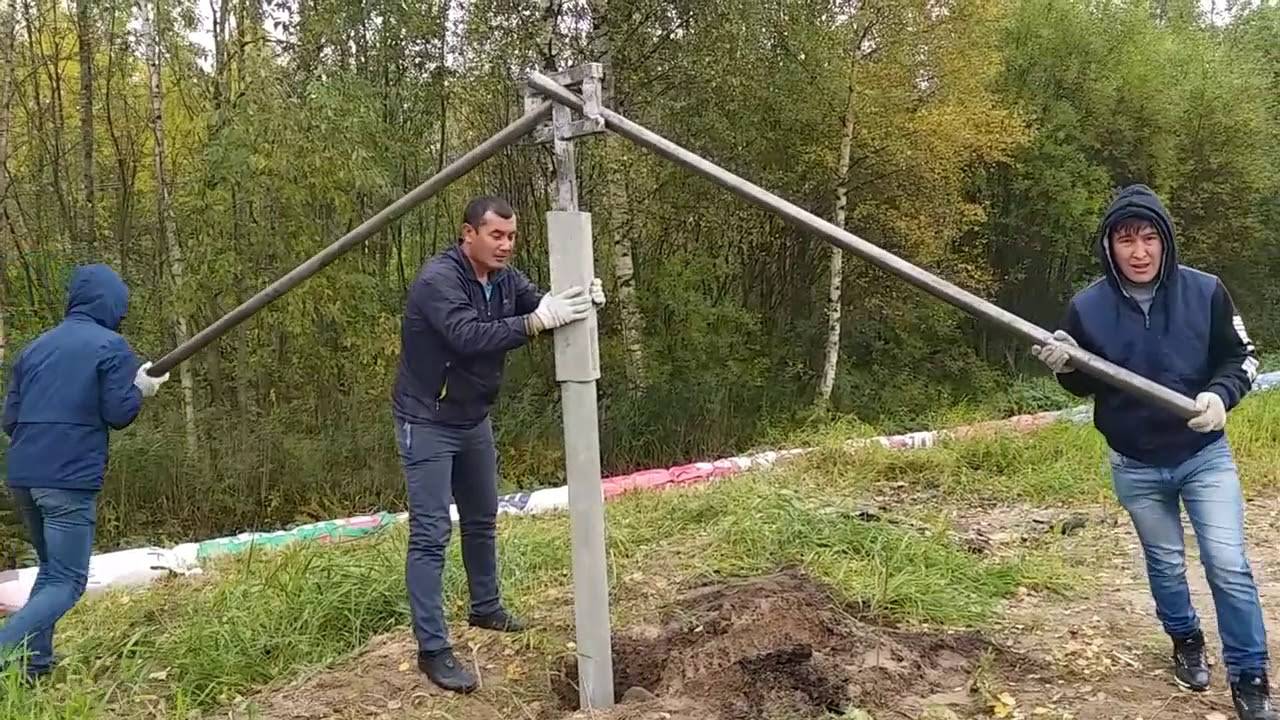 Пошаговая инструкция по монтажу свайно-винтовых оснований