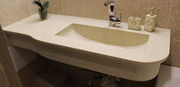 Раковины из искусственного камня в ванную комнату: достоинства и недостатки, фото умывальников