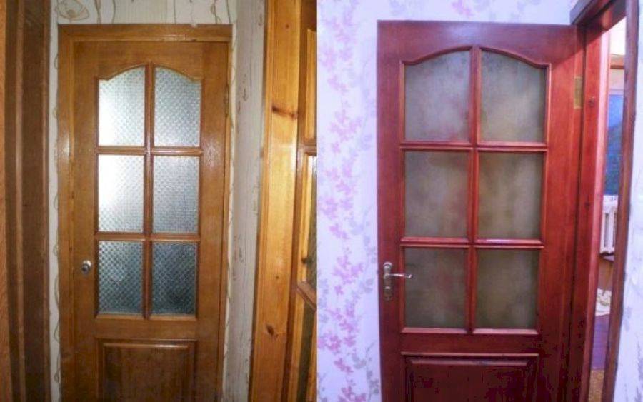 Реставрация старых деревянных дверей