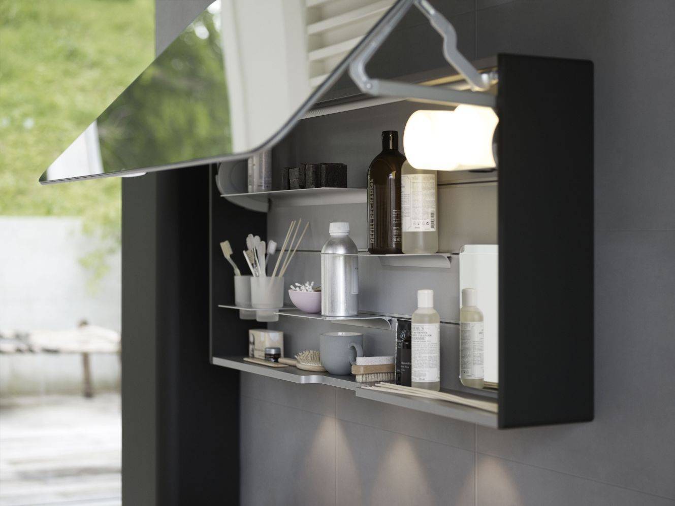 Какая высота зеркала над раковиной является правильной