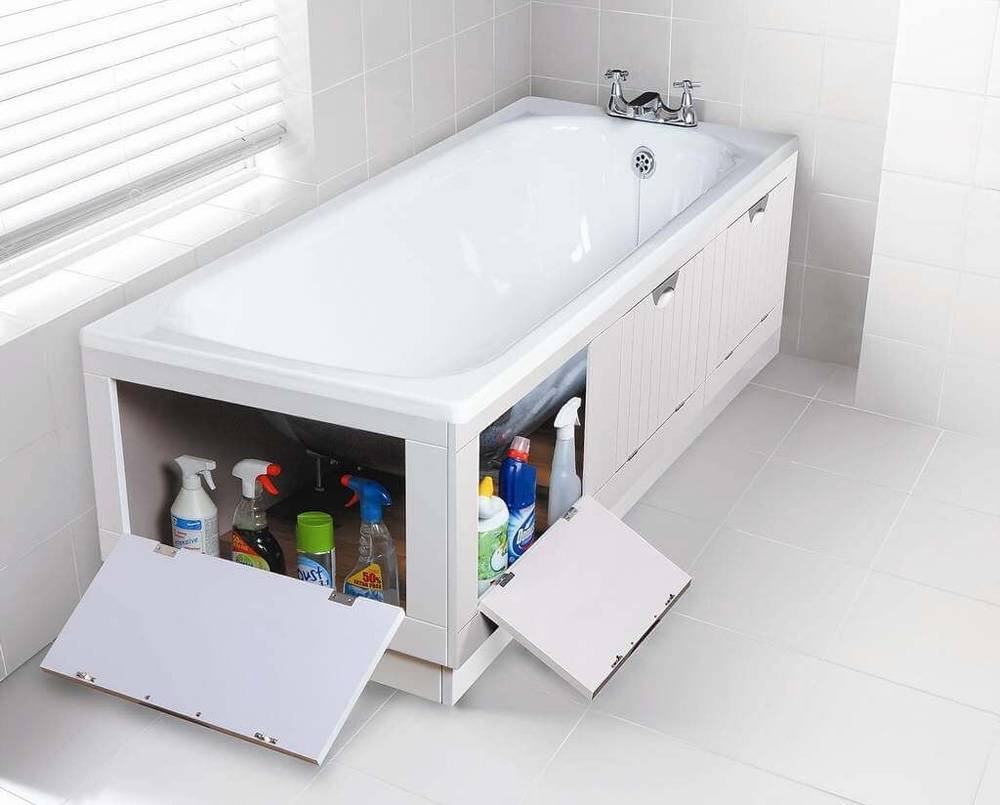 Красиво закрыть ванну. Экран под ванну. Экран под ванную. Дверки под ванной. Современные экраны под ванну.