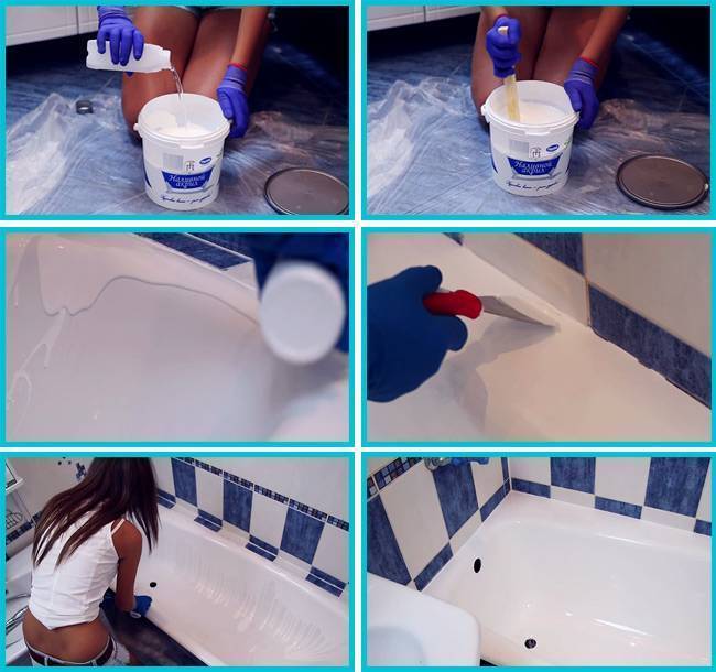 Как покрасить ванну эмалью в домашних условиях: полезные советы