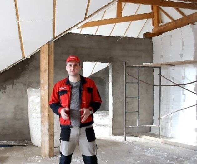 Утепление мансарды пенопластом — опасно!