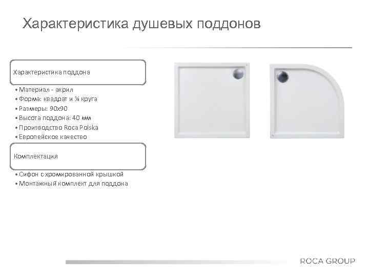 Качественные душевые поддоны на 2023 год
