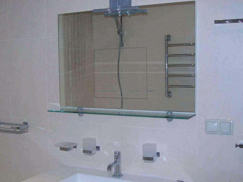Стандартная высота зеркала в ванной: высота установки зеркала в ванной над раковиной