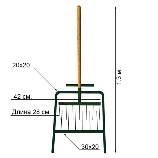 Чудо лопата для копки земли своими руками чертежи и размеры