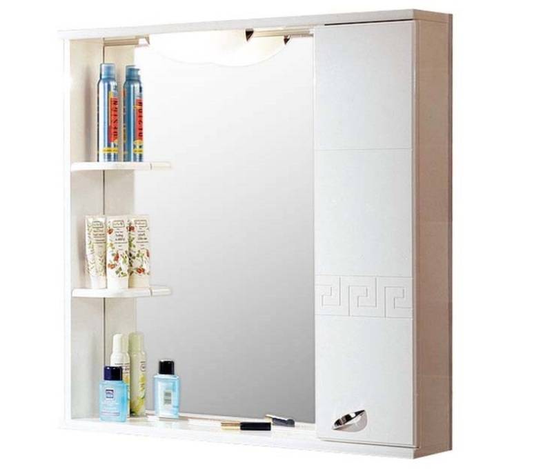 Зеркальные шкафы и шкафчики в ванную - убъем двух зайцев