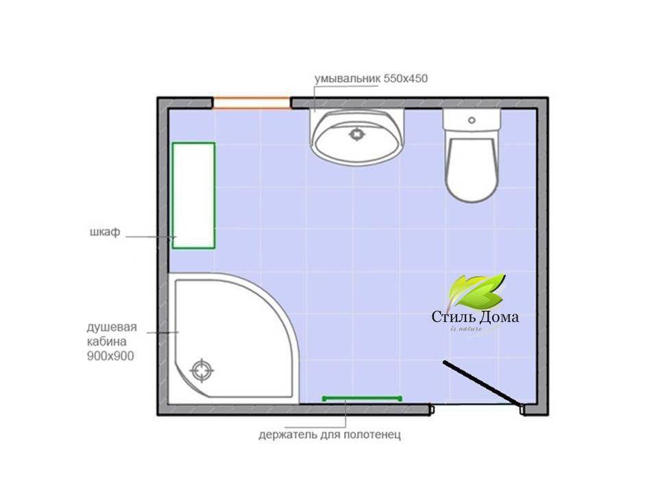 Рассчитываем площадь ванной комнаты для укладки плитки: примеры расчетов