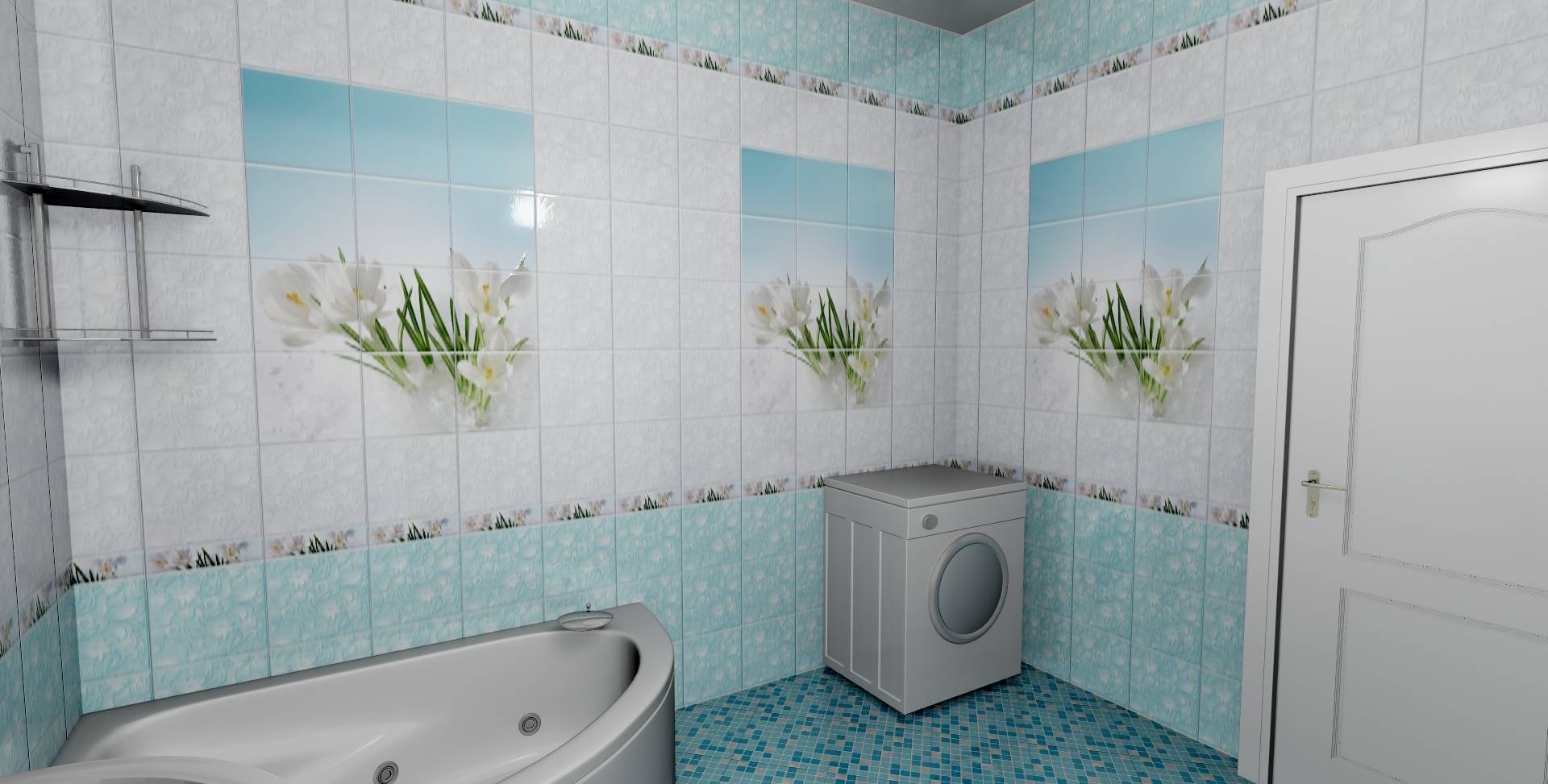 Панели с фризом для ванной – выбор рисунка и установка + видео / vantazer.ru – информационный портал о ремонте, отделке и обустройстве ванных комнат