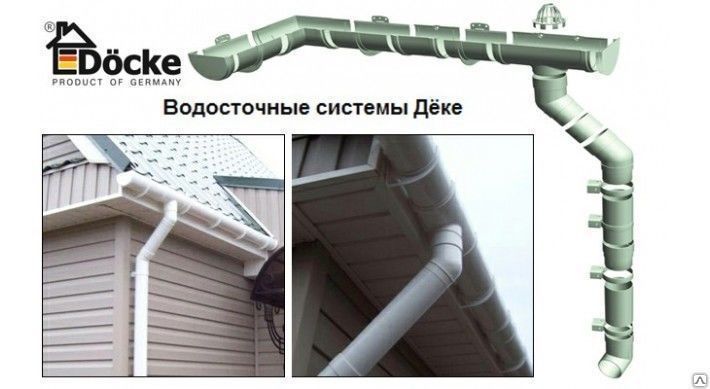 Водосточная система дёке