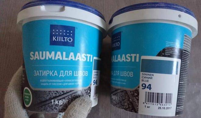 Затирка для плитки kiilto инструкция по применению