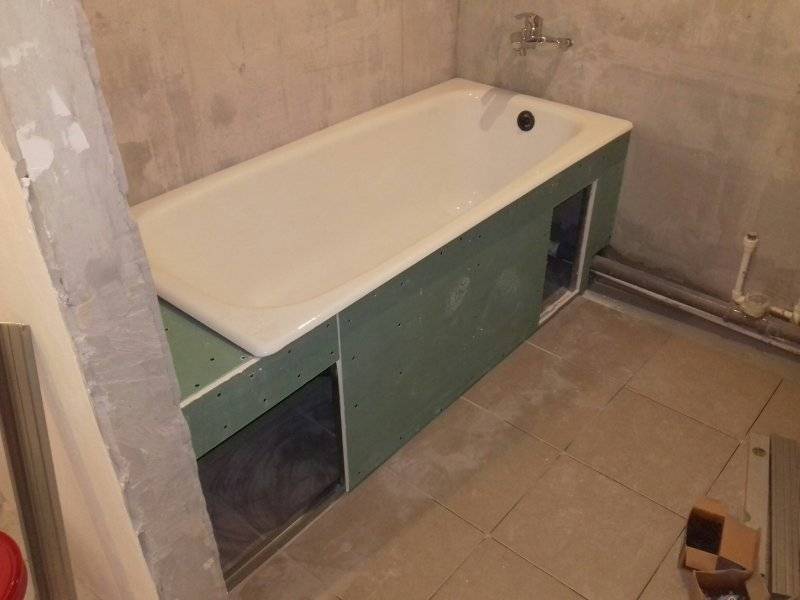 Можно ли сделать стены из гипсокартона в ванной?