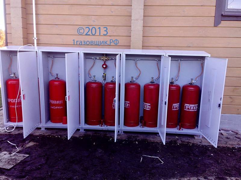 Отопление от газового баллона в частном доме и расход сжиженного пропана в загородном