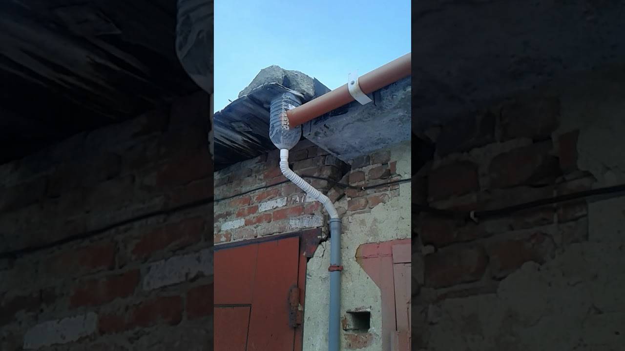 Водосток из канализационных труб своими руками. как правильно подобрать материалы