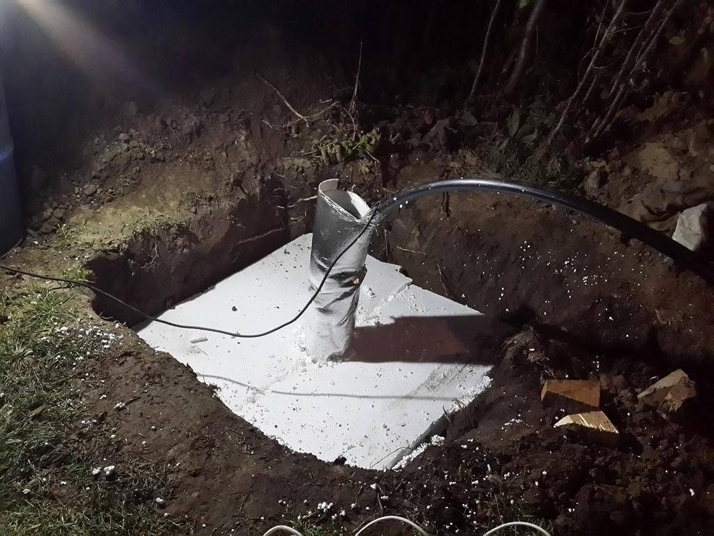 Утепление скважины для бесперебойного водоснабжения дома зимой