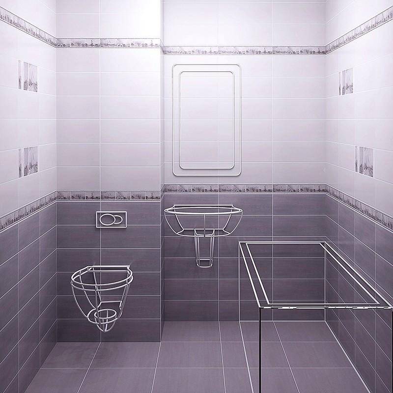 Как выбрать керамическую плитку для ванны и туалета, цвет, технические характеристики