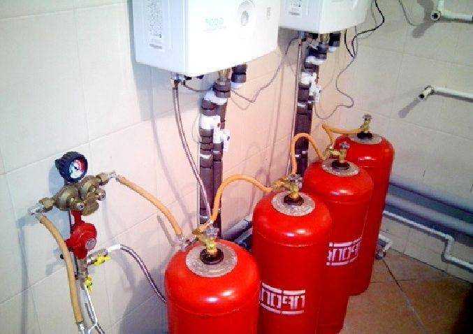 Отличная альтернатива при отсутствии магистрального газопровода: отопление от газового баллона