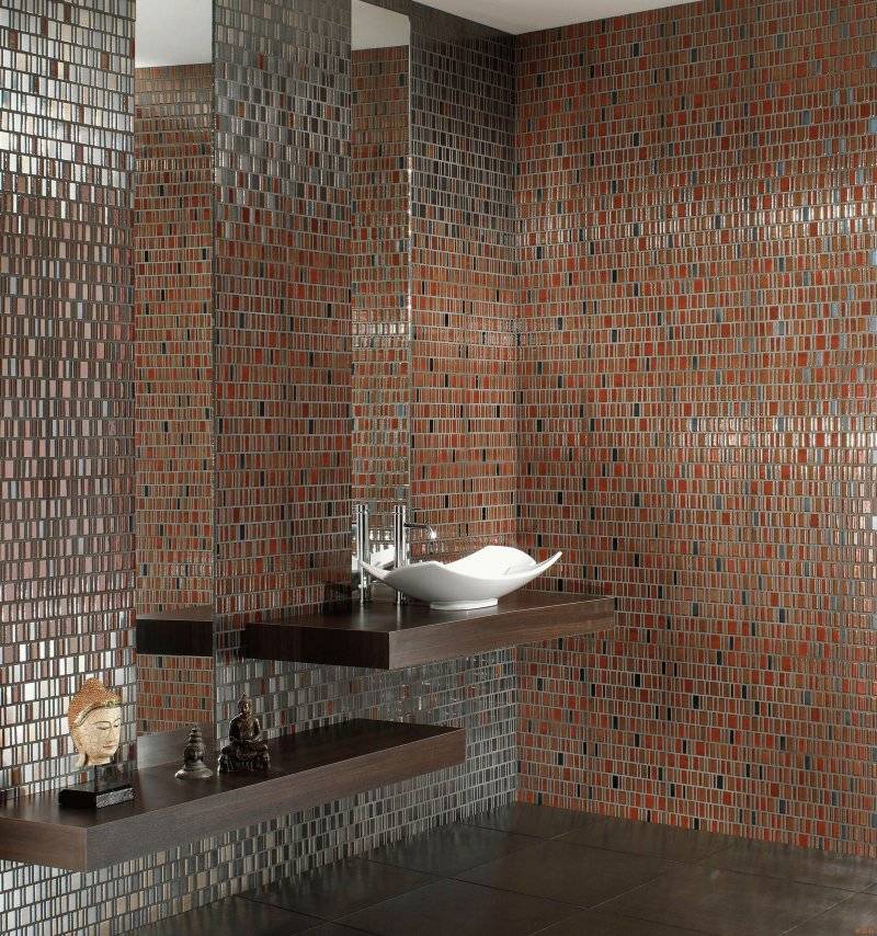 Укладка мозаичной плитки на стену на сетке своими руками: в бассейне, на пол и в ванной