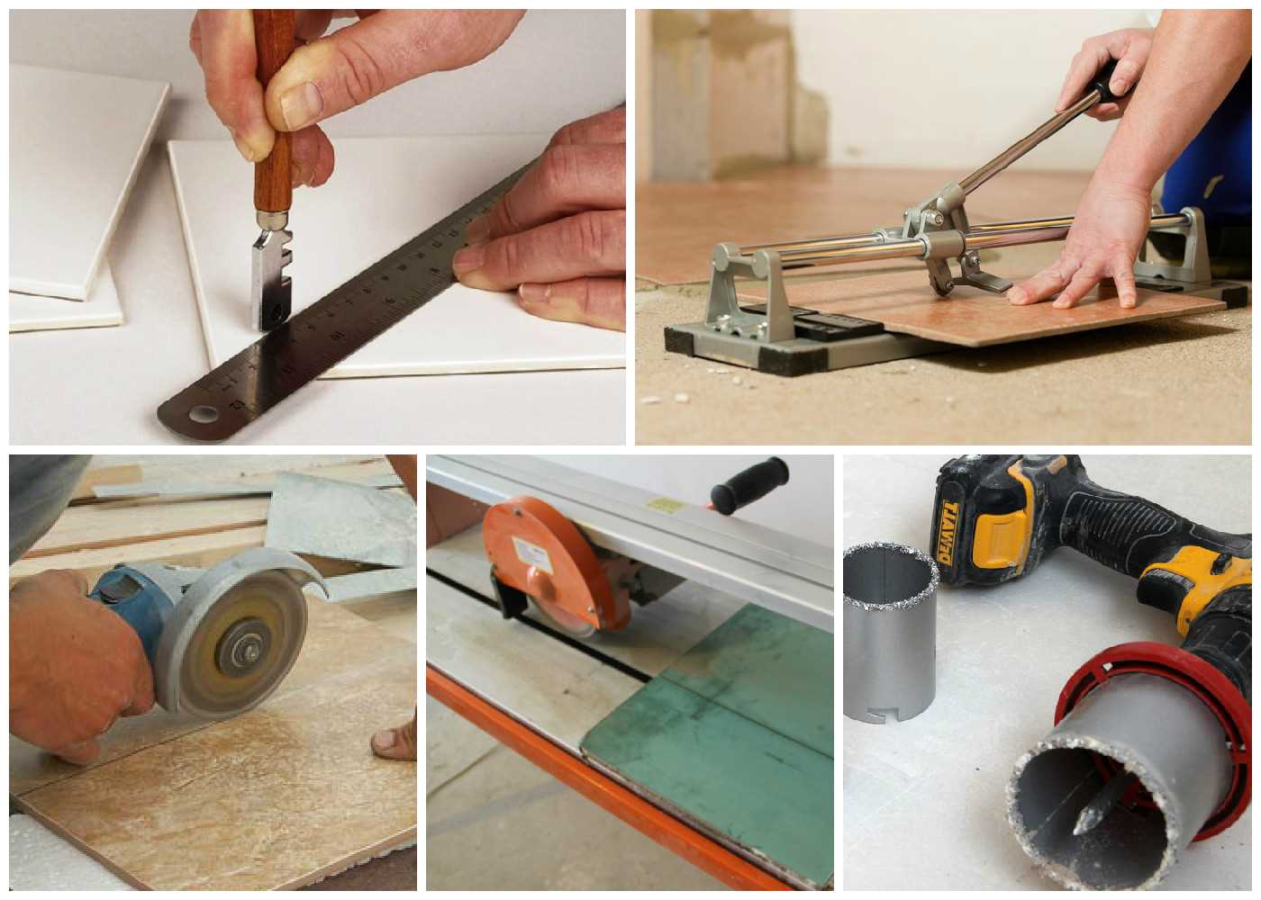 Чем резать кафельную плитку в домашних условиях: инструменты для выполнения работ