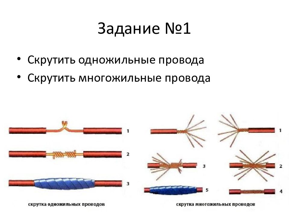 Как правильно соединить провода между собой. способы соединения электрических проводов