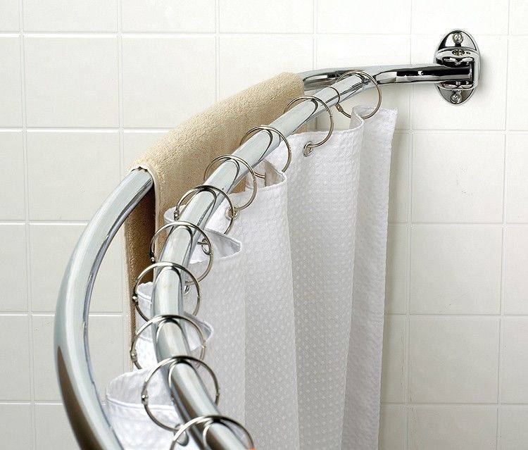 Полукруглую шторки для ванной. Карниз веерный для душа Duschy. Карниз для душа полукруглый 90х90. Curved Shower Curtain Rod 90х90. Держатель для шторы в ванной.