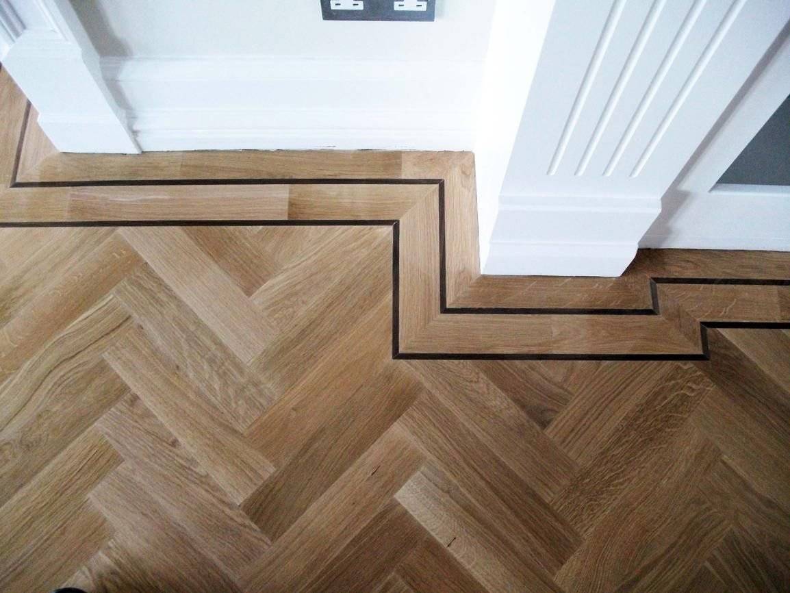 Herringbone ламинат