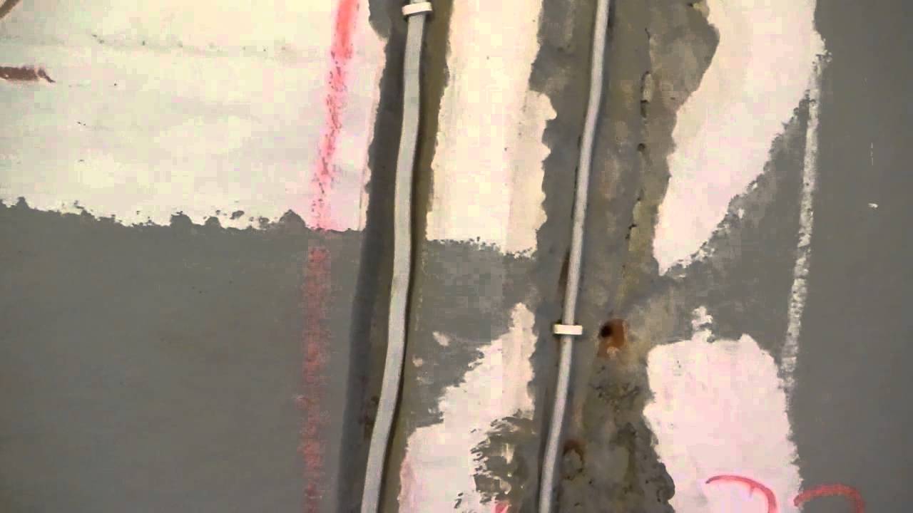 Можно ли замазать в бетонной, кирпичной или монолитной стене штробы под проводку: чем лучше замазать и какой раствор применять