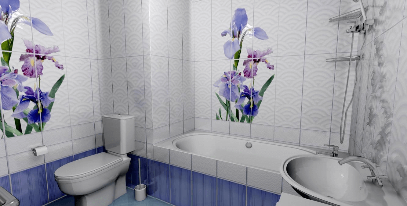 Пвх панели с фризом для ванной комнаты — виды и особенности (фото и видео)