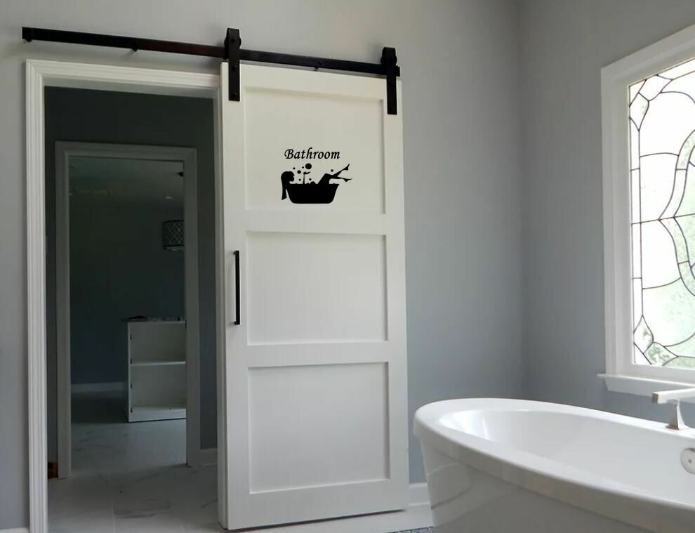 Раздвижная дверь в ванную комнату: виды, фурнитура, особенности конструкции, материалы дверного полотна, установка, плюсы и минусы
