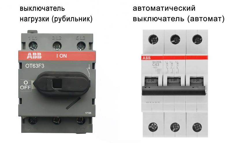 Выключатель нагрузки и автоматический выключатель: в чем разница?