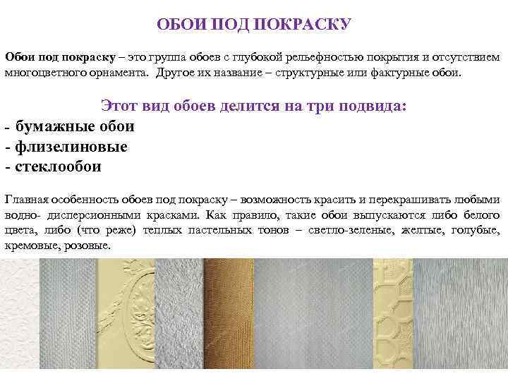 Какие обои лучше выбрать для комнат