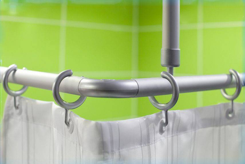 Как повесить занавеску в ванной - вешаем штору | стройсоветы
