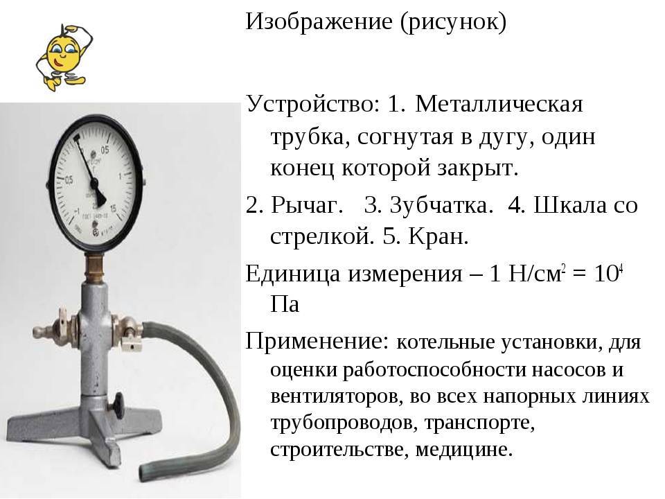 Манометр — из чего состоит? виды и типы