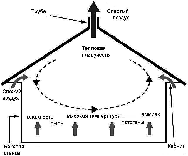 Как сделать вентиляцию в сарае для животных: нормы и требования + инструкции по обустройству